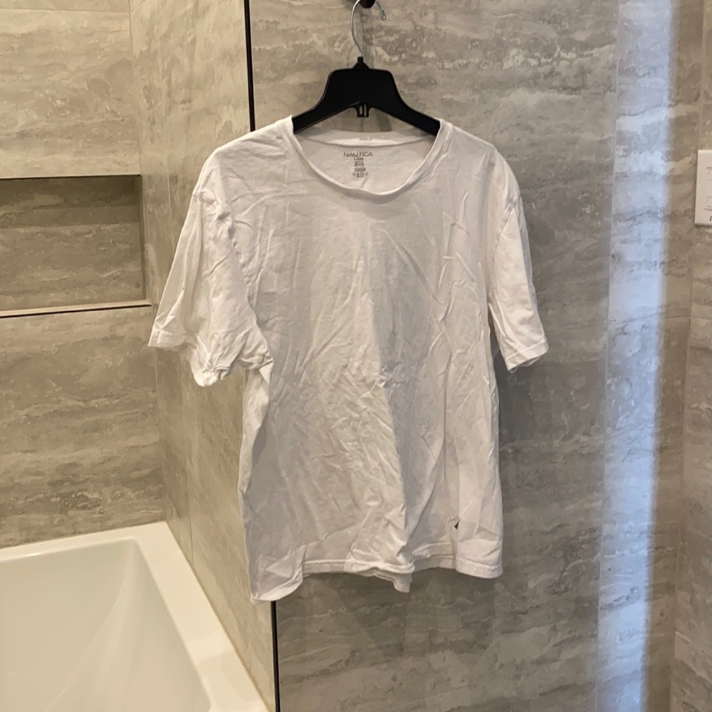 Nautica Mens white T